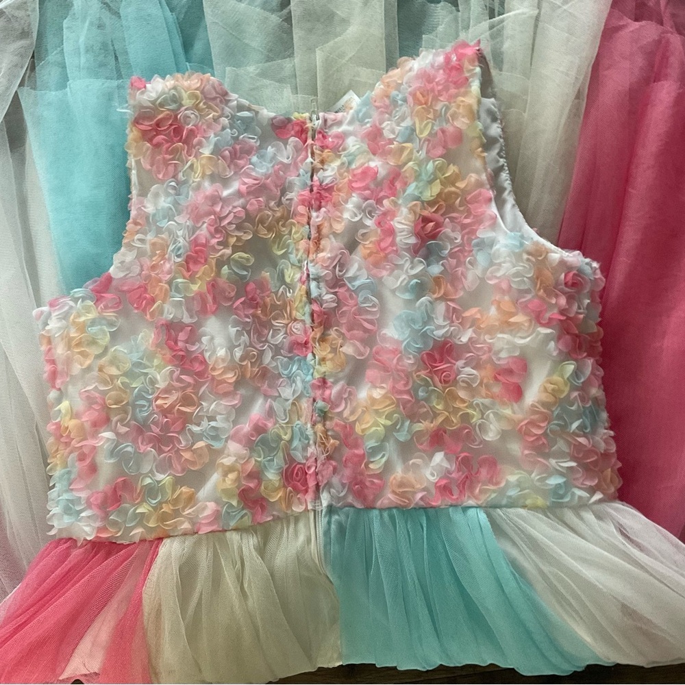 Bonnie Jean, new, sz 16, sleeveless dress, perfect for spring and Easter
